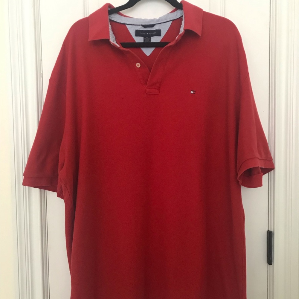 Tommy Hilfiger Red Polo